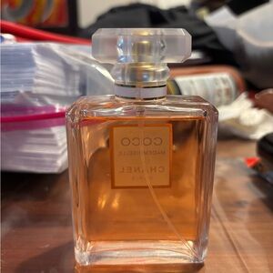 CHANEL Coco Mademoiselle with Gold Accents